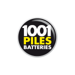 logo 1001 Piles Batteries PARIS 17