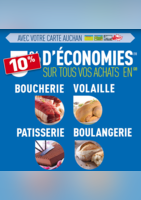 10% d'économies - Auchan