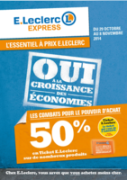 Express : oui à la croissance des économies - E.Leclerc