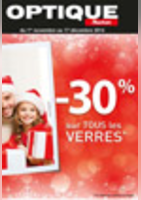 Espace optique -30% sur les verres - Auchan