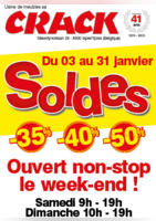 Soldes !!! Ouvert non stop le week-end - Meubles Crack