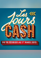Les jours cash : jusqu'à 50€ offerts en carte - Boulanger