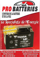 Offre exceptionnelle : 39.90€ la batterie Yuasa - PRO BATTERIES