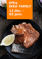 Plaque traiteur 800g de saumon fumé acheté = 2ème à -50% - IKEA