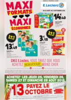 Maxi Formats = Maxi Économies - E.Leclerc