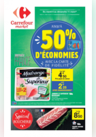 Jusqu'à 50% d'économies avec la Carte de Fidélité - Carrefour Market