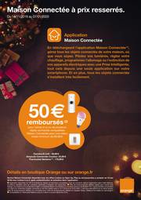 Maison Connectée à prix resserrés. - Orange