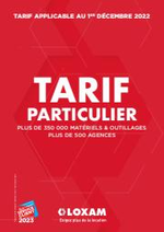Prospectus Loxam : TARIF PARTICULIER 2023