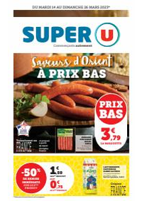 Promos et remises Super U : Catalogue Super U