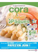 Promos et remises Cora : Joyeuses Pâques.