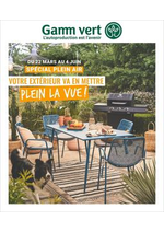 Catalogues et collections Gamm vert : Catalogue Gamm Vert