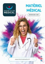 Catalogues et collections Distri Club Medical : CATALOGUE PROFESSIONNELS &eacute;dition 2023-2024