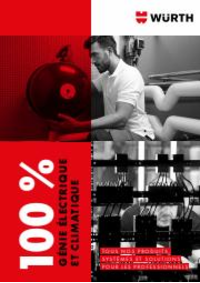 Prospectus Wurth BONNEUIL-SUR-MARNE : Catalogue 100 PC Genie Electrique