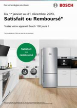 Promos et remises  : Satisfait ou Remboursé*