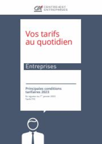 Prospectus Crédit Agricole BUSSIERE-POITEVINE : Enterprises / Vos Tarifs au Quotidien