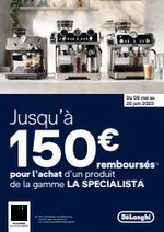 Prospectus Gitem : DeLonghi Jusqu'à 150€ remboursés*