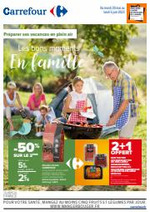 Prospectus Carrefour : Préparer ses vacances en plein air
