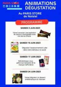 Prospectus Paris Store ROUBAIX : ÉVÈNEMENTS À VENIR