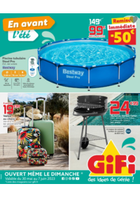 Promos et remises Gifi : En avant l'été
