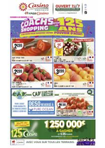 Prospectus Supermarchés Casino : Les coachs shopping