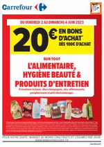 Prospectus Carrefour : Offres en Bons d'achat