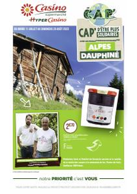 Prospectus Supermarchés Casino LARAGNE : CAP' D'ÊTRE PLUS SOLIDAIRES
