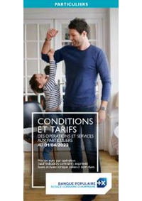 Prospectus Banque Populaire PRATS DE MOLLO : Bpalc tarifs particuliers