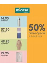 Prospectus Micasa Moosseedorf - Schönbuhl : 50% Online-Special