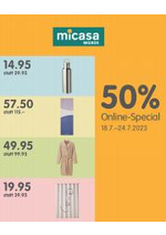 Prospectus Micasa : 50% Online-Special