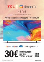 Promos et remises  : 30€ remboursés !