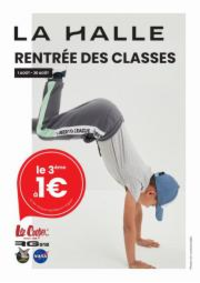 Prospectus La Halle BRIANÇON 3 PLACE DE L'EUROPE : La retree des classes