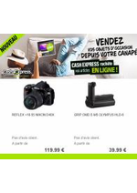 Promos et remises  : Nouveauté Cash Express