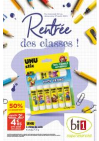 Prospectus bi1 Arnay-le-Duc : Rentrée des classes Bi1