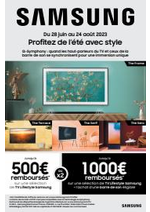 Prospectus BeDigital : Jusqu'à 500€ sur une sélection de TV