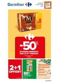 Prospectus Carrefour Le Mans : -50% de remise immédiate sur le 2ème produit