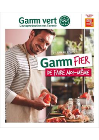 Prospectus Gamm vert FONTENAY LE COMTE : Catalogue Gamm vert