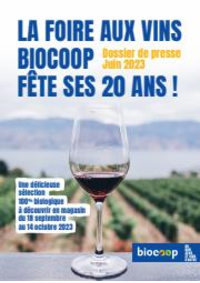 Prospectus Biocoop LIMOUX : Foire aux Vins Biocoop 2023