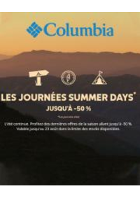 Prospectus Columbia Val d'Isère : Jusqu’à -50% Columbia!