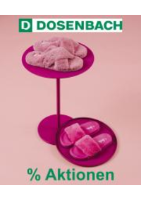 Prospectus Dosenbach D&auml;ttwil  : % Aktionen Dosenbach!