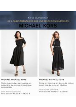 Prospectus Michael Kors : Fin de la promotion