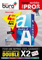 Promos et remises  : Tract rentrée des Pros Septembre