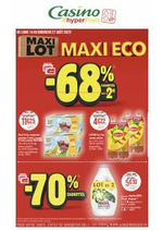 Promos et remises  : MAXI LOT MAXI ECO