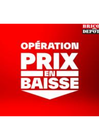 Prospectus Brico Dépôt BRIVE LA GAILLARDE : Operation prix en baisse