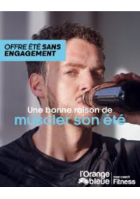 Prospectus L'Orange bleue Fitness Bourguignon : Offre Ete sans engagement