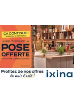 Prospectus Ixina : Nos Offres du Mois d'août!