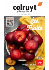 Prospectus Colruyt SAULXURES / M : Été Fruité