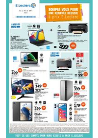 Prospectus E.Leclerc QUIMPERLE : High-tech Rentree Des Eleves