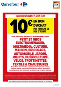Prospectus Carrefour TRANS EN PROVENCE : 10€ en bon d'achat