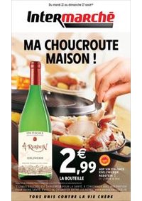 Prospectus Intermarché Super Jussey : S34 - R2 - CHOUCROUTE