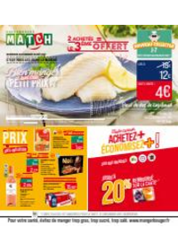 Prospectus Supermarch&eacute;s Match Halluin : Bien manger tout l'&eacute;t&eacute; &agrave; petit prix
